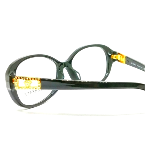 VERSACE "3179-B-A" EYEGLASSES WITH DEMO LENS: - Picture 12 of 16